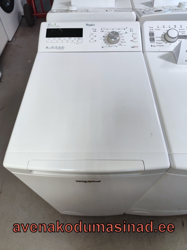 Kasutatud pesumasin Whirlpool TDLR7222BS (1 - 6 kg, ZEN)