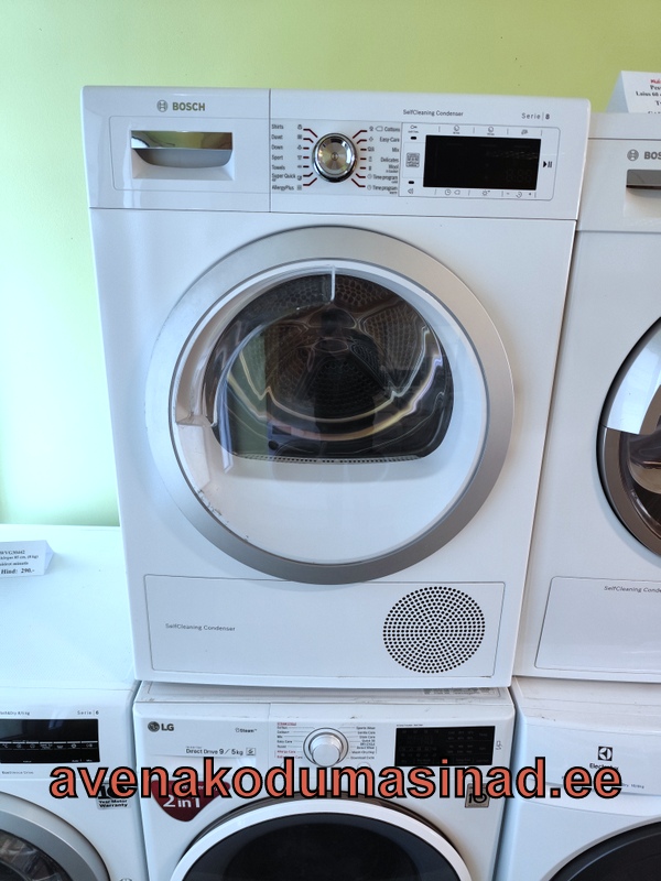 Kasutatud pesukuivati Bosch WTW87589 (1 - 8 kg)