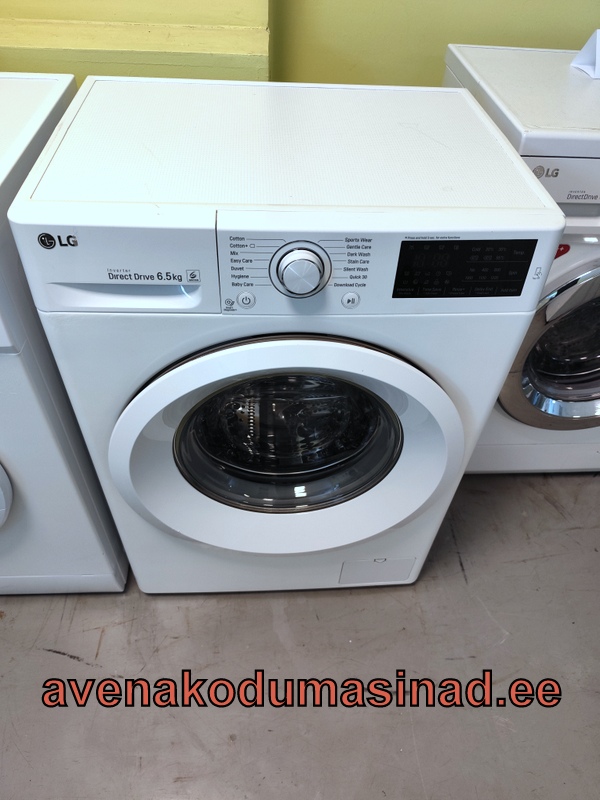Kasutatud pesumasin LG FH2U2HDM1N (1 - 6,5 kg, inverter-otsemootor).