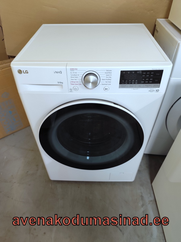 Kasutatud pesumasin kuivatiga LG F4DV509SDE (9/6 kg, inverter-otsemootoriga)