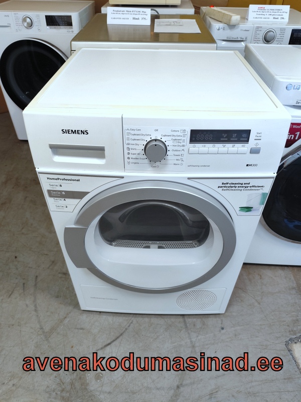 Kasutatud pesukuivati Bosch WTW86S97 (1 - 8 kg)