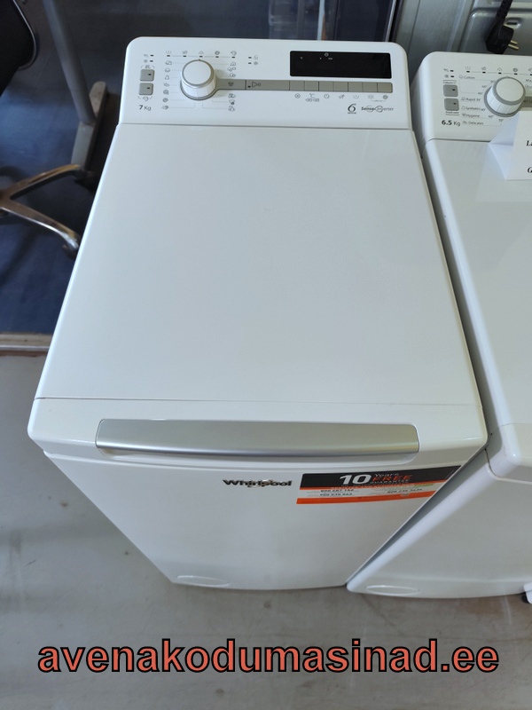 Kasutatud pesumasin Whirlpool TDLR70220 (1 - 7 kg).