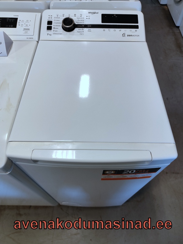 Kasutatud pesumasin Whirlpool TDLRB7222BS (1 - 7 kg, ZEN)